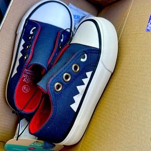 Children's memory foam canvas shoes Lily & Dan | Size: 7/8 kids